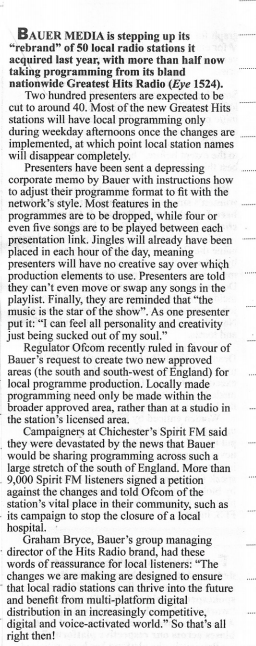 Marcus Stead in Private Eye