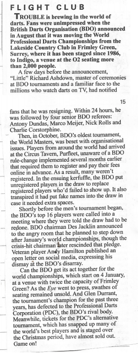 Marcus Stead in Private Eye